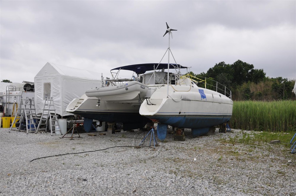 38' Fountaine Pajot, Electrical Panel Fire Damage - 31