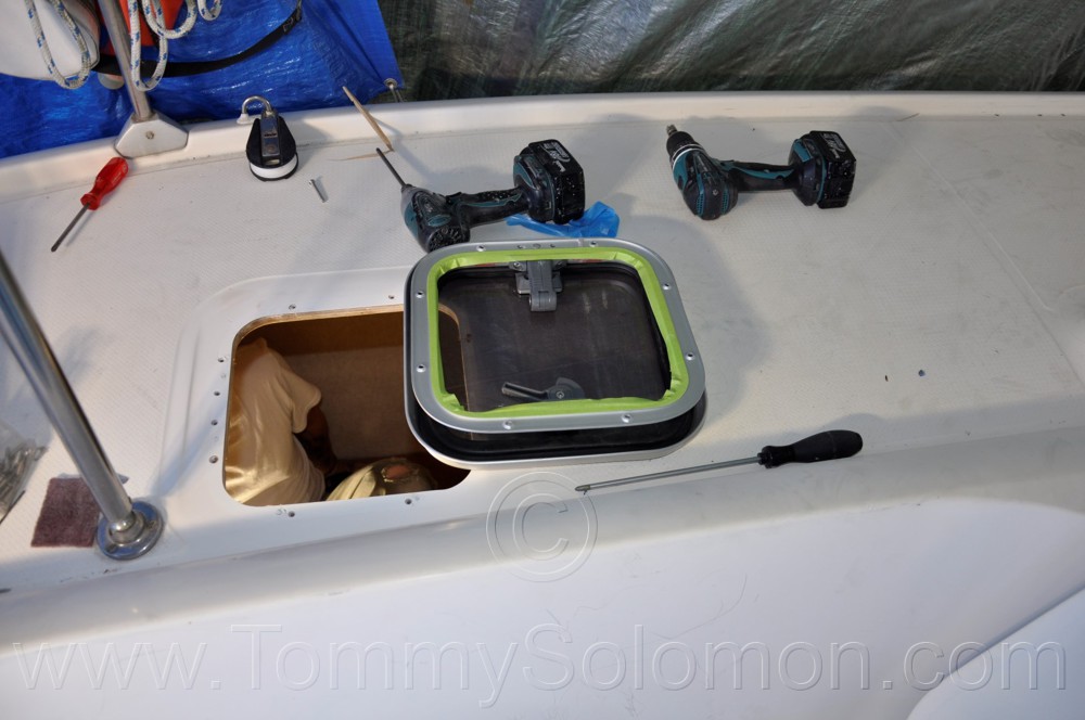 38' Fountaine Pajot, Electrical Panel Fire Damage - 251