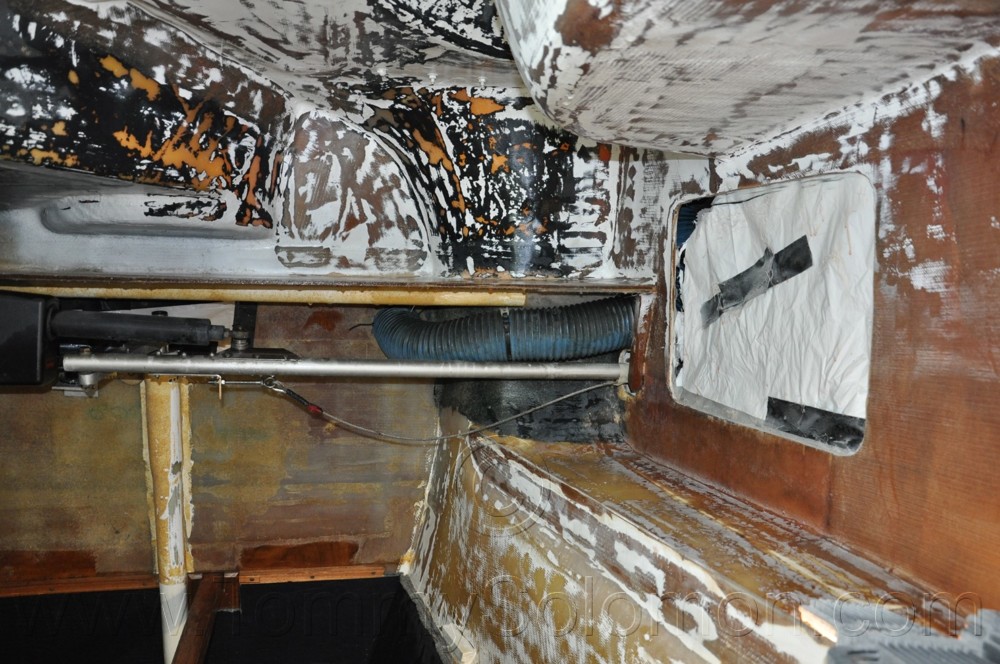 38' Fountaine Pajot, Electrical Panel Fire Damage - 546