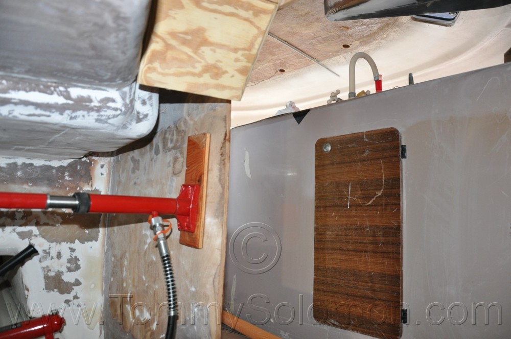 38' Fountaine Pajot, Electrical Panel Fire Damage - 574