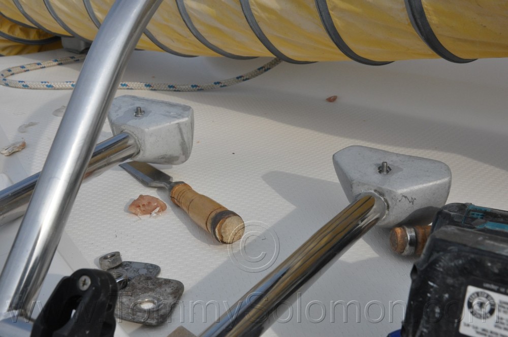 38' Fountaine Pajot, Electrical Panel Fire Damage - 663