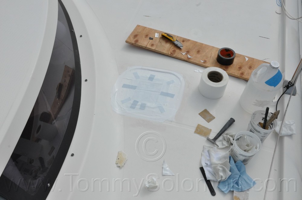 38' Fountaine Pajot, Electrical Panel Fire Damage - 667