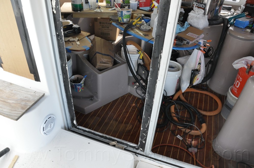 38' Fountaine Pajot, Electrical Panel Fire Damage - 960