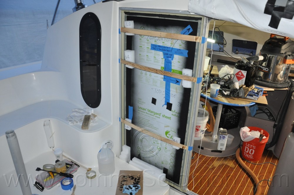 38' Fountaine Pajot, Electrical Panel Fire Damage - 1001