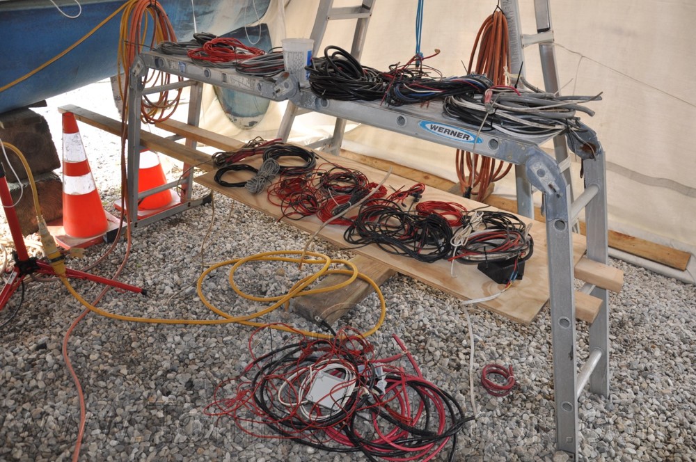 38' Fountaine Pajot, Electrical Panel Fire Damage - 1104