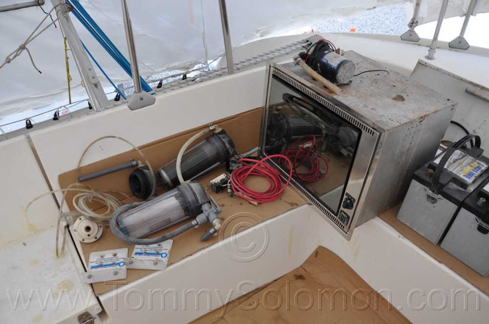 38' Fountaine Pajot, Electrical Panel Fire Damage - 1107