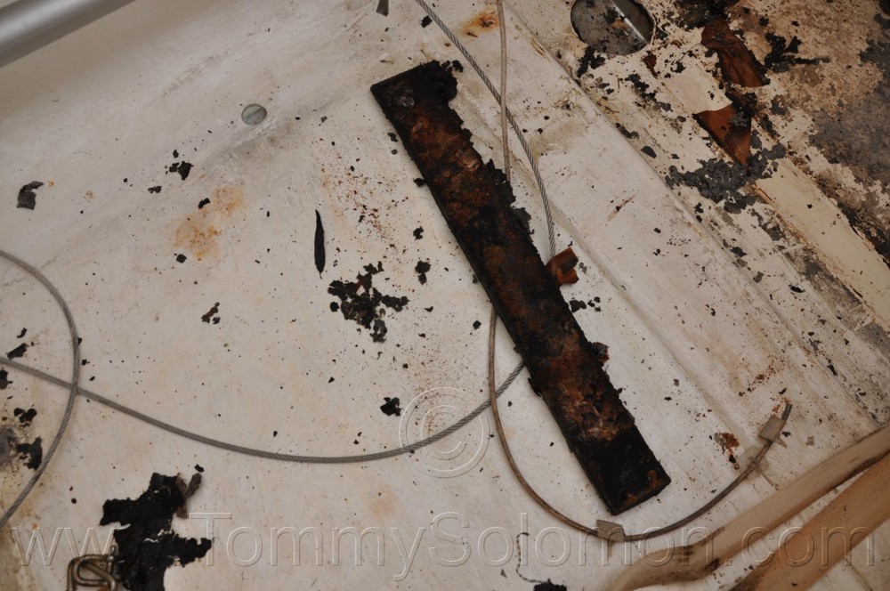 38' Fountaine Pajot, Electrical Panel Fire Damage - 1227