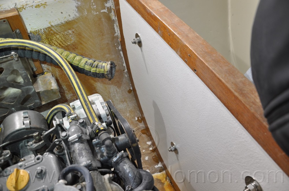 38' Fountaine Pajot, Electrical Panel Fire Damage - 1577