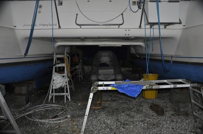 38' Fountaine Pajot, Electrical Panel Fire Damage - 33