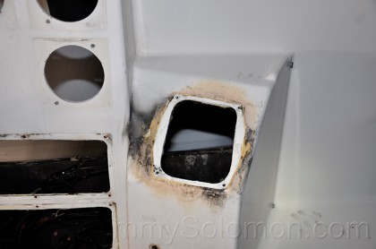 38' Fountaine Pajot, Electrical Panel Fire Damage - 143