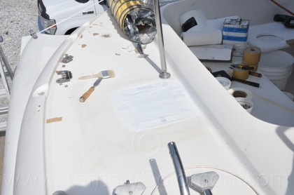 38' Fountaine Pajot, Electrical Panel Fire Damage - 665