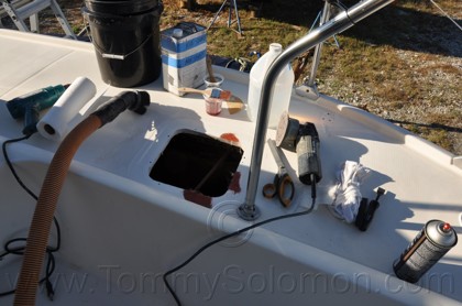 38' Fountaine Pajot, Electrical Panel Fire Damage - 751