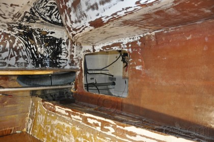 38' Fountaine Pajot, Electrical Panel Fire Damage - 890