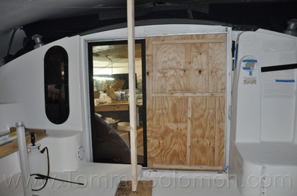 38' Fountaine Pajot, Electrical Panel Fire Damage - 1025