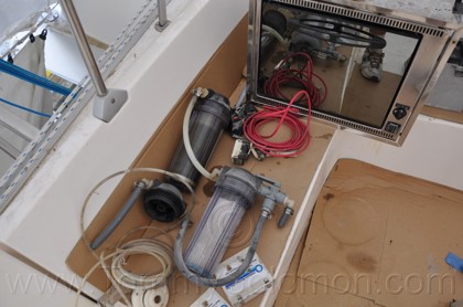 38' Fountaine Pajot, Electrical Panel Fire Damage - 1108