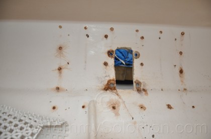 38' Fountaine Pajot, Electrical Panel Fire Damage - 1222