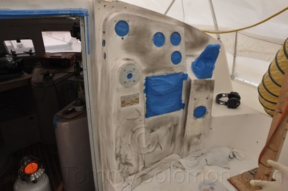 38' Fountaine Pajot, Electrical Panel Fire Damage - 1443