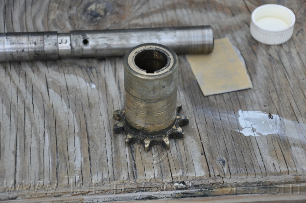 Merriman Steering Pedestal Rebuild/Paint (85 Ericson) - 8