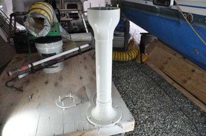 Merriman Steering Pedestal Rebuild/Paint (85 Ericson) - 33