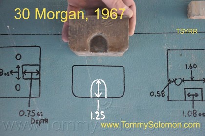 1967 Morgan 30 Swing Keel/Center Board Dimensions - 12