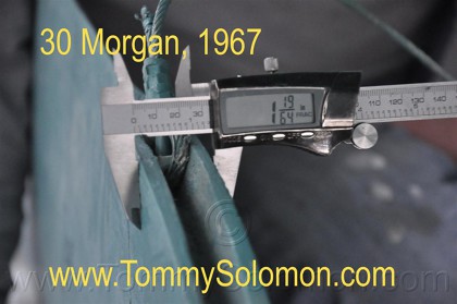 1967 Morgan 30 Swing Keel/Center Board Dimensions - 22