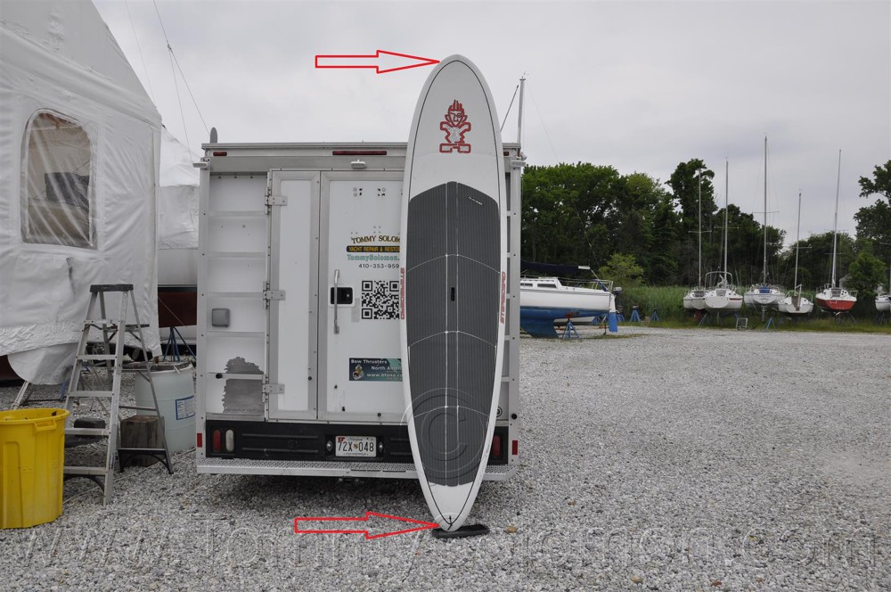 Starboard™ 11'2" X 30" X 4.3" X 174 SUP Repair - 3